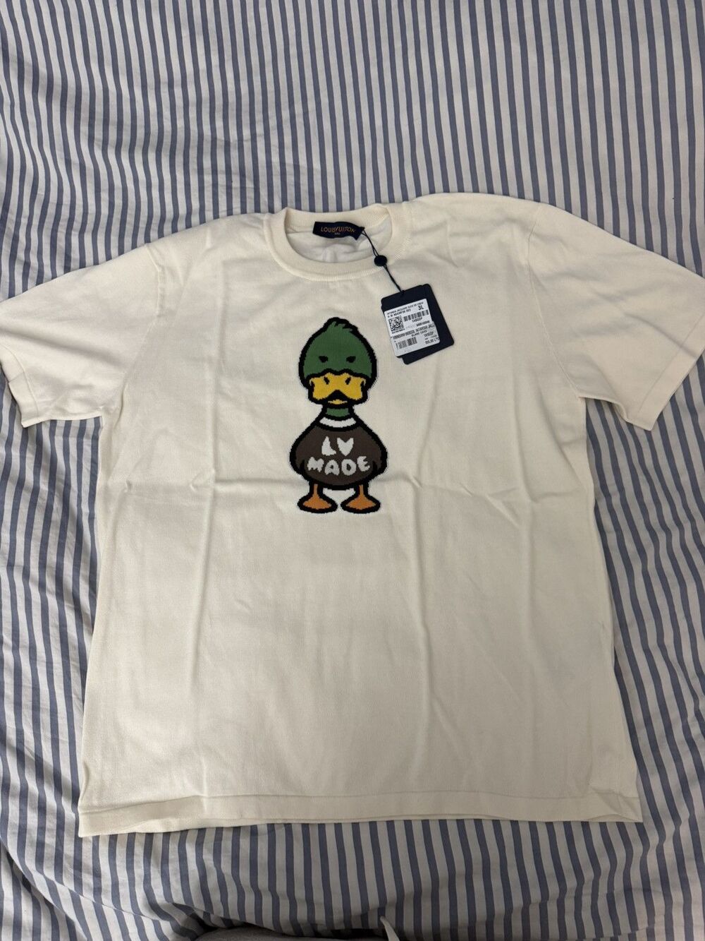 Louis Vuitton x NIGO LV MADE Duck Embroidered T-Shirt NWT